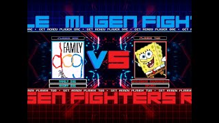 Mugen Request Team Family Dog Vs Team Spongebob Squarepants
