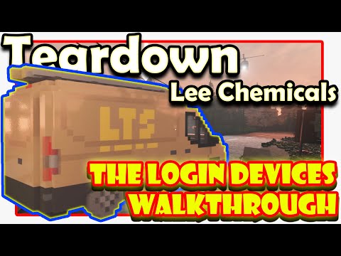 Teardown: Lee Chemicals "The Login Devices" Walkthrough Gameplay PC (NO COMMENTARY)