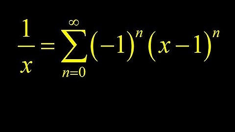 Compare to the geometric series to write a power series for 1/x centered at x=1.