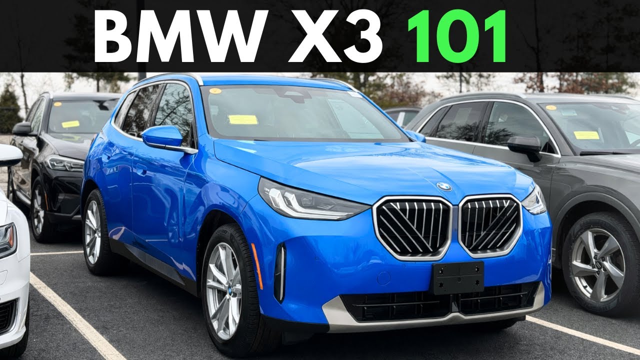 BMW X3 101: 25 советов, хитростей и особенностей за 10 минут!