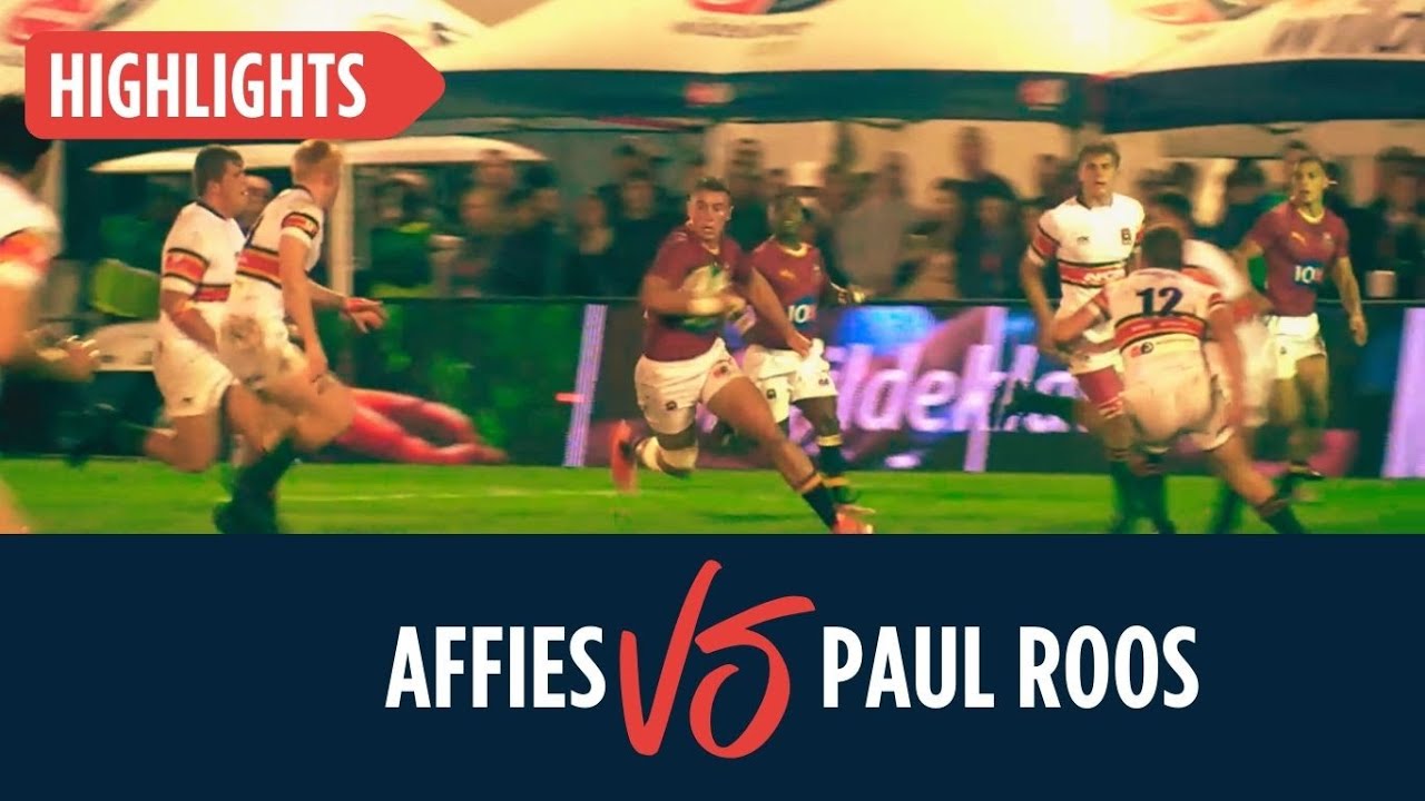 Rugby - Affies vs Paul Roos Gimnasium - ABSA Wildklawer - 30 April 2025