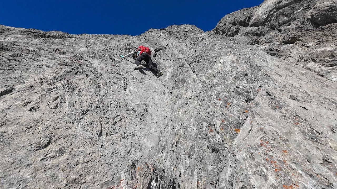 Mt. Northover, my Hardest & Scariest scramble ever 2024Sep07