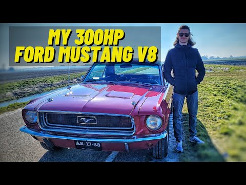 Mijn 300PK Ford Mustang V8 uit 1968 Review & Test Rit, Rick zijn klassieke auto -Oldtimer-