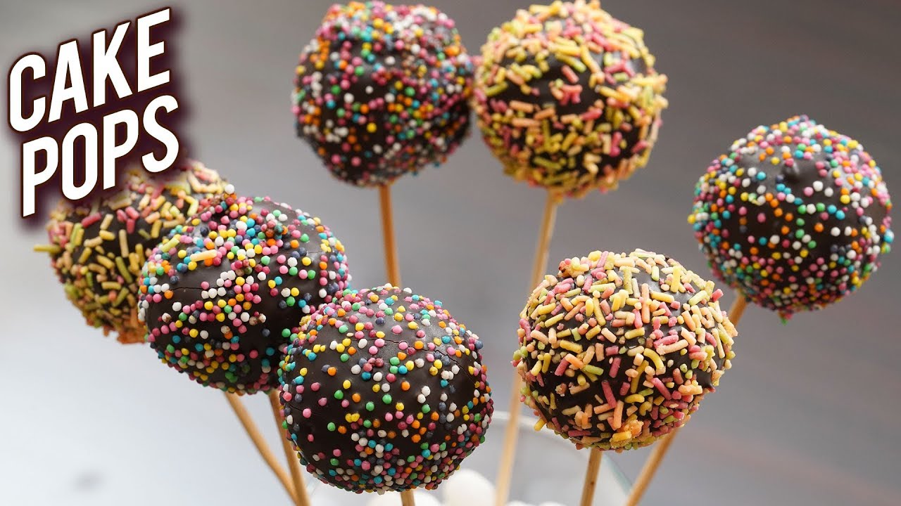 Cake Pops Recipe - How To Make Cake Pops - Kid