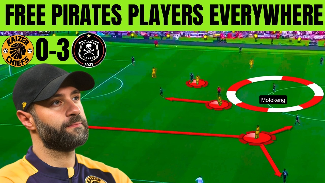 How Orlando Pirates Completely Outplayed Kaizer Chiefs
