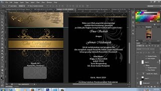 cara desain sendiri surat undangan pernikahan screenshot 2