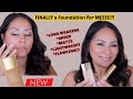 NEW Estee Lauder Sheer Foundation Oily Skin Review | 3 Day Wear Test & Comparisons