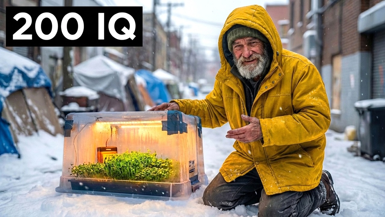 How Homeless People Grow Unlimited Food in Winter