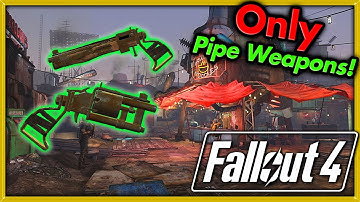 Can I Beat Fallout 4 with Only Pipe Weapons?🔴 MDB