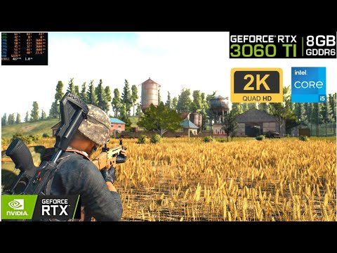 PUBG : RTX 3060 Ti 8GB +  I5 13600K ( 2K Ultra Graphics & High Graphics )