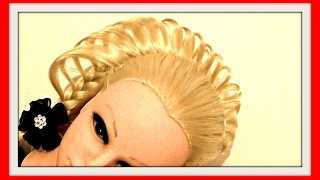 WATERFALL PUSH UP HEADBAND HAIRSTYLE / HairGlamour Styles /  Hairstyles