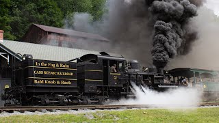 Shays #2 & #11 Pounding up the Grades to Bald Knob & Back | Cass Scenic Railroad by Bennyboi 4,560 views 9 months ago 18 minutes