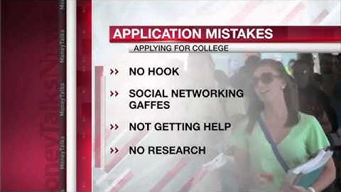The 5 Biggest College Application Mistakes