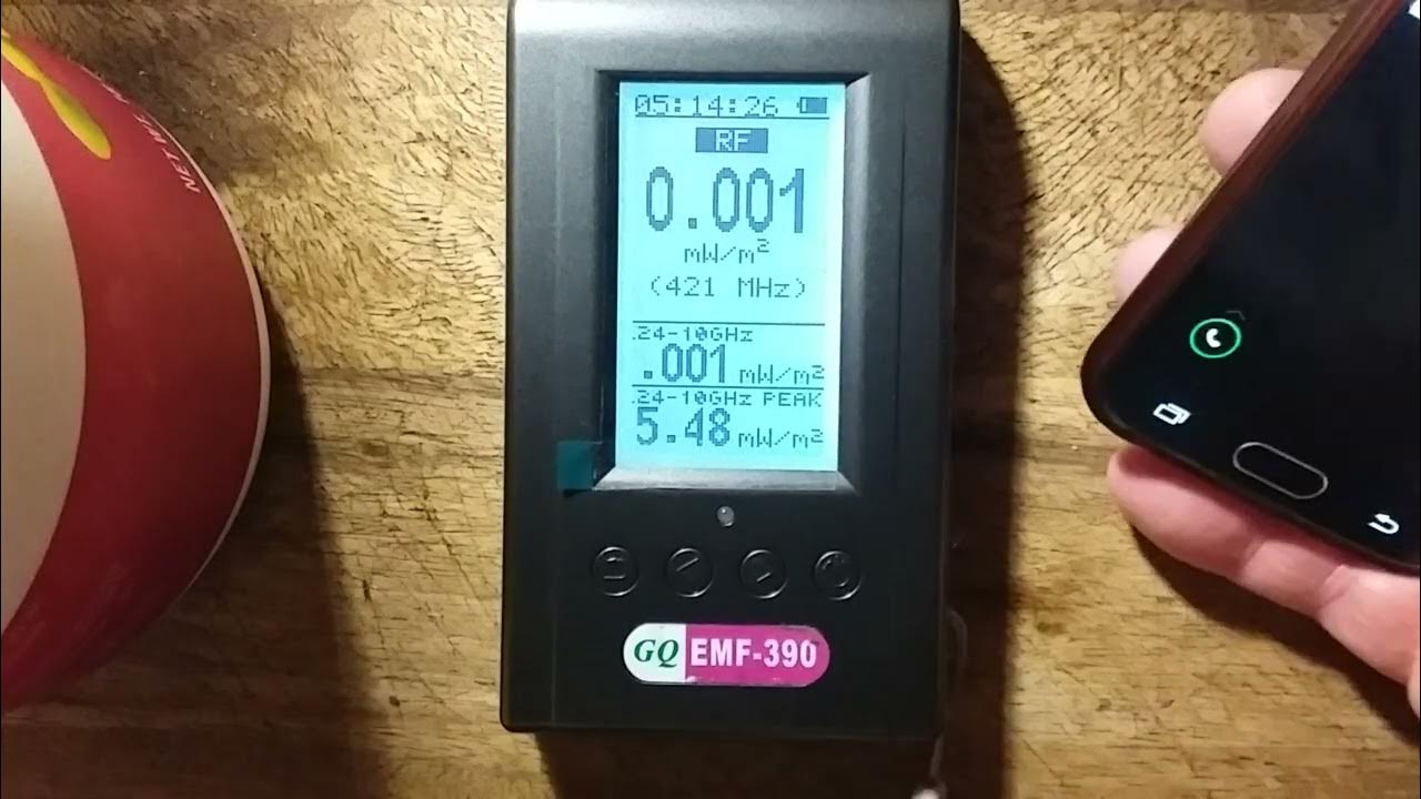 EMF390 menu options YouTube