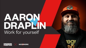 Aaron Draplin: Roll the dice on yourself – start selling your own products