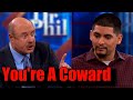 PMP: Dr.Phil Calls Male Victim Of Abuse A Coward In Front Of Female Audience.