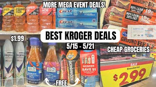 BEST KROGER DEALS | MORE KROGER MEGA EVENT DEALS | SAVING MONEY ON GROCERIES | 5/15 - 5/21