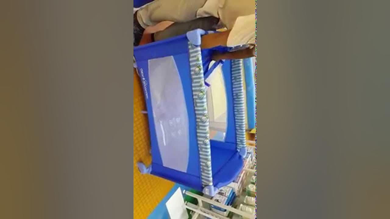 How to assemble and disassemble baby crib YouTube