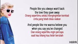 Taylor Swift – All You Had To Do Was Stay | Lirik Lagu Terjemahan