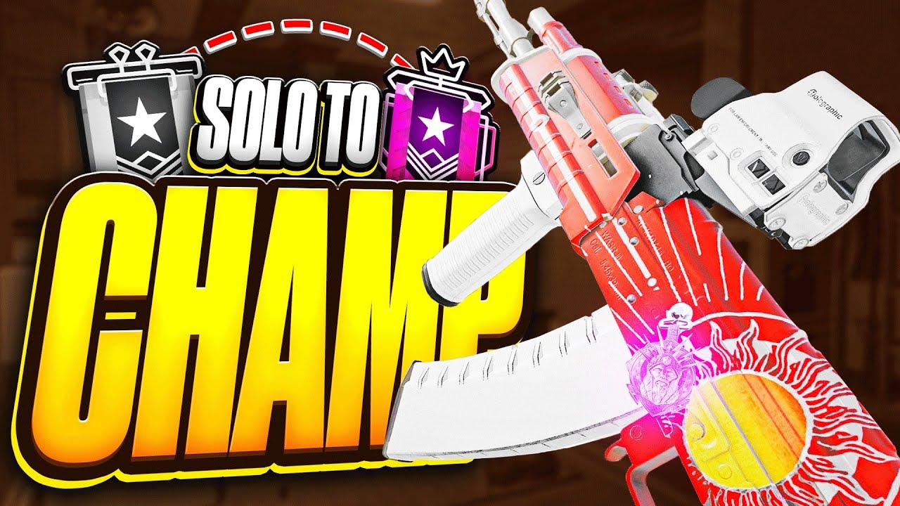 HOW TO WIN MORE RANKED GAMES SOLO QUEUED TO CHAMPION - Rainbow Six Siege Console RANKED