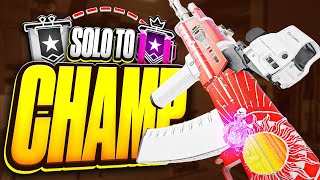HOW TO WIN MORE RANKED GAMES SOLO QUEUED TO CHAMPION - Rainbow Six Siege Console RANKED