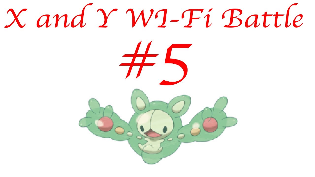 pokemon x and y wi fi battle 5 holy sh t reuniclus youtube