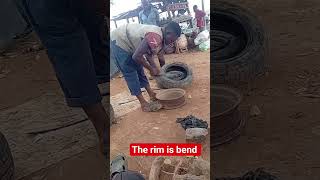 rims bend #automobile #lifeisbutadream #trending