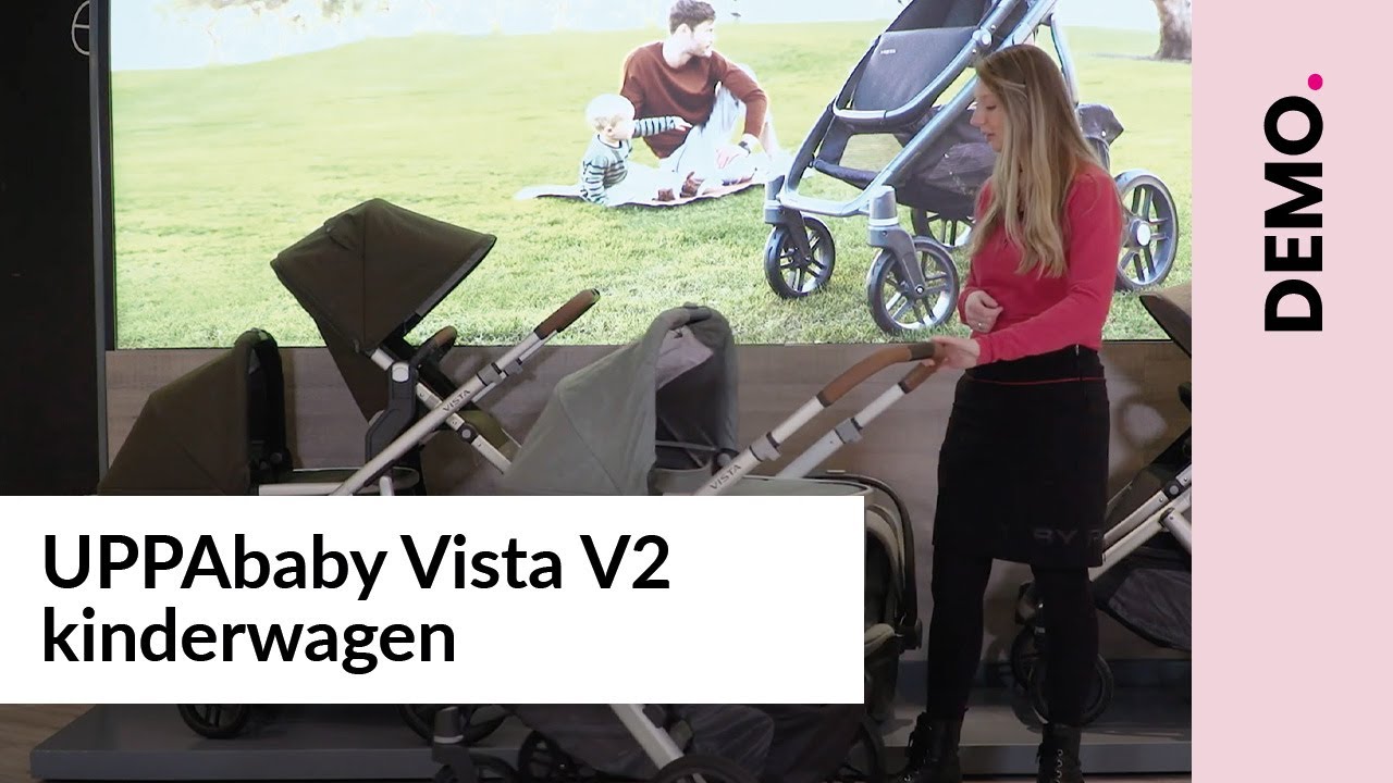 Bukken blauwe vinvis sessie UPPAbaby Vista V2 kinderwagen | Demo - YouTube