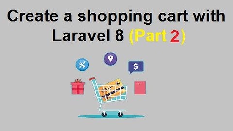 Create a shopping cart using laravel 8 (Part 2) checking the user