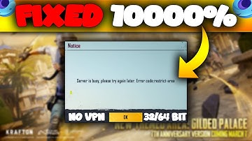 PUBG MOBILE SERVER ERROR FIX IN EMULATOR || GAMELOOP SERVER ERROR FIX ||