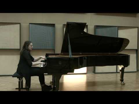 Marija Bokor plays Schubert Sonata in A-minor, D 845 (Op.42) - 1.Moderato