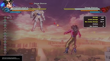 Dragon Ball Xenoverse 2 Super Saiyan 4 Goku Combos