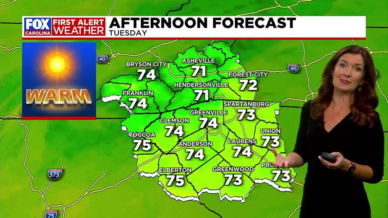 Sunshine and pleasant temperatures ahead - YouTube