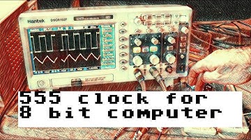 Retro Computing: 555 timer Computer clock, the beginnings of making an 8 bit computer.
