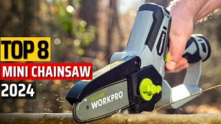 Top 8 Best Mini Chainsaws 2024 ✅Small but Mighty✅