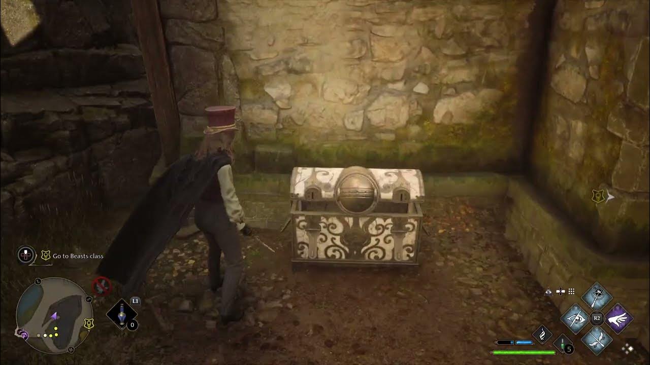 [ Harry Potter Hogwarts Legacy ] How to open chest with eye. YouTube