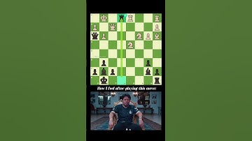 How I feel after playing this move! #chess #hikarunakamura