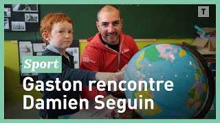 Vendée Globe : Damien Seguin à la rencontre de Gaston, né sans main gauche