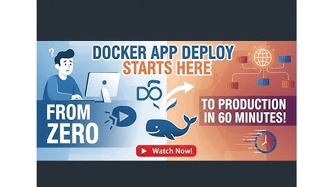 Docker App Deploy Starts Here – From Zero to Production in 60 Minutes!
