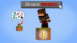 The Insane Random Item SkyBlock In Minecraft...