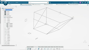 Wireframe Exercise 1 PLANES CATIA 3D EXPERIENCE Planes 7 Normal to Curve