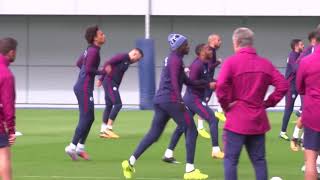 EDERSON SHOOTS FOR THE MOON | Man City Training