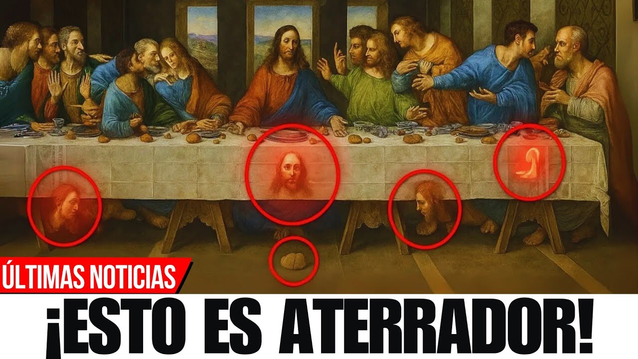 Al acaba de Descifrar el MENSAJE OCULTO en La ÚLTIMA CENA de Da Vinci ...