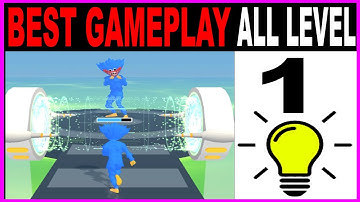 Unbelievable Monster Evolution Runner Game Full Gameplay Walkthrough Answers Part 1 - All Levels