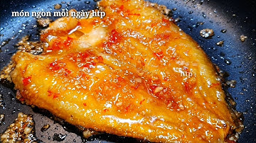 Cách làm khô cá dứa chiên giấm đường ngon | món ngon mỗi ngày htp