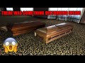 I OPENED THE CASKET AND GOT THE BIGGEST SCARE OF MY LIFE! - Exploring Creepy Abandoned Funeral Home