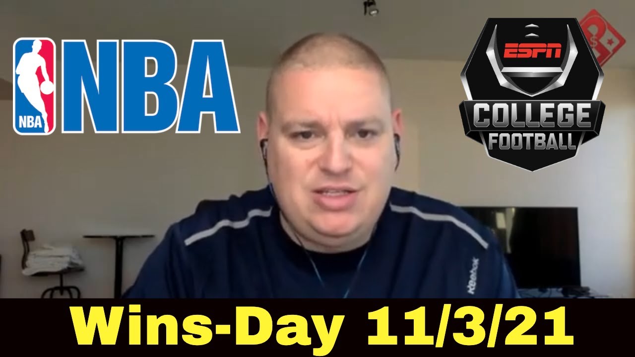 Wins-Day Sports Betting Picks & NBA Predictions – 11/3/21 l Picks & Parlays