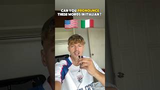 Can you Pronounce these Italian Words? #languagelearning #italian #speaking #lesson