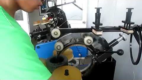 current transformer cnc toroidal winding machine step 2