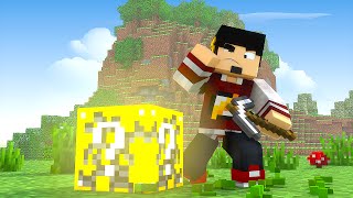 Minecraft: HARDCORE 2.0 DIA 4  ABRINDO LUCKY BLOCK ‹ AMENIC ›
